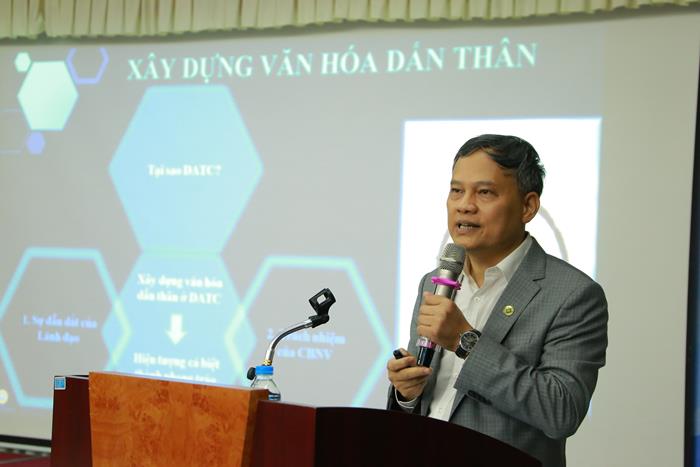 Tổng Giám đốc DATC Phạm Mạnh Thường chia sẻ về văn hoá dấn thân.